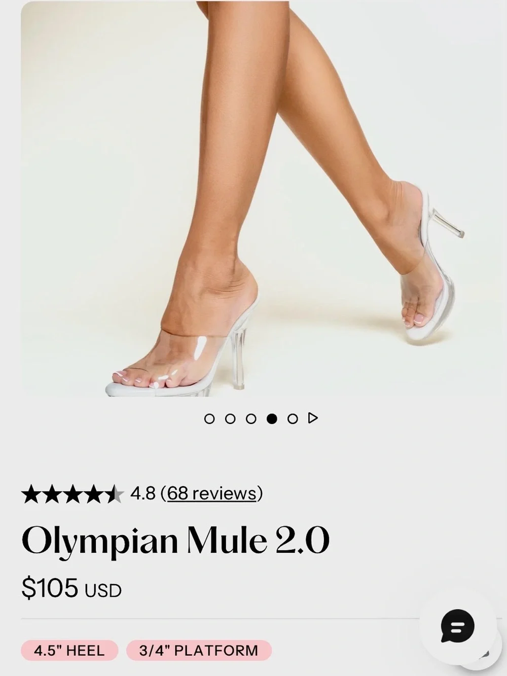 The Shoe Fairy Olympian Mule 2.0. Size 36